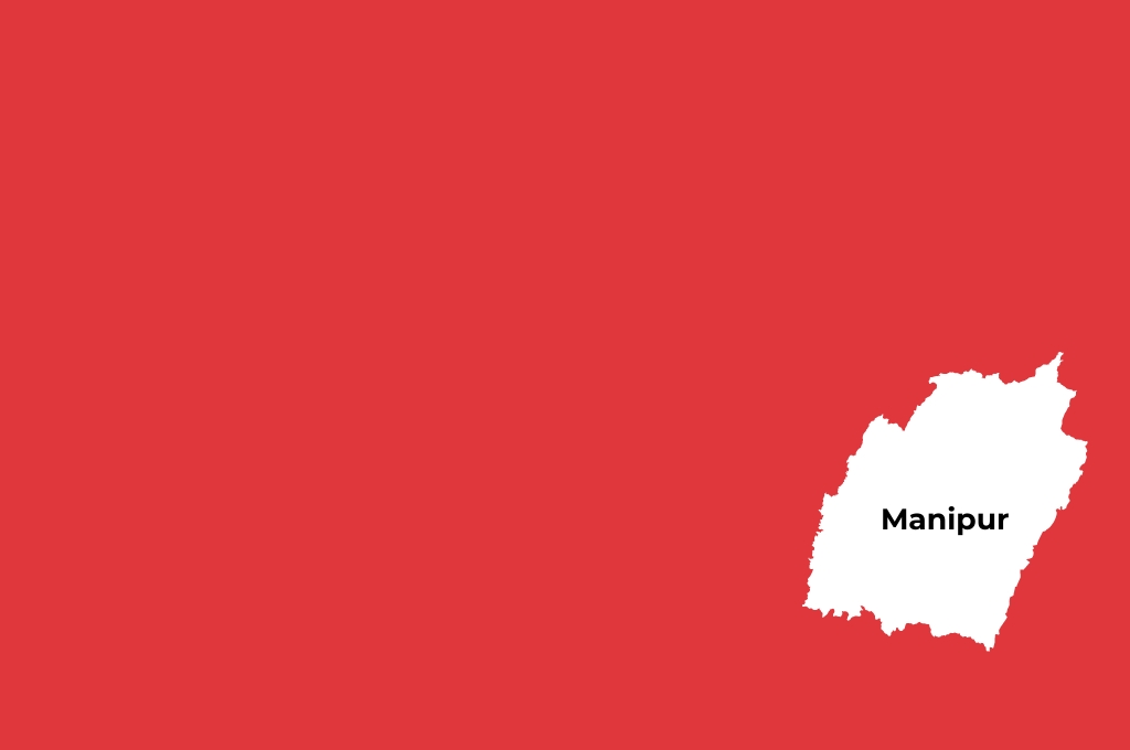 मणिपुर का नक़्शा_मणिपुर हिंसा