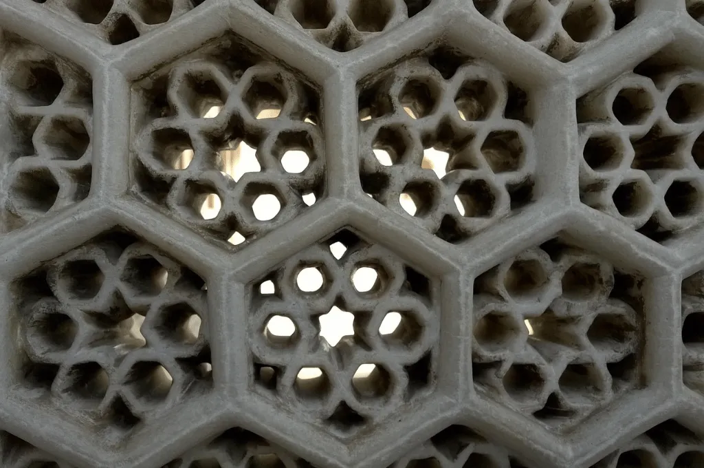 जालीदार सरंचना_क्वीयर