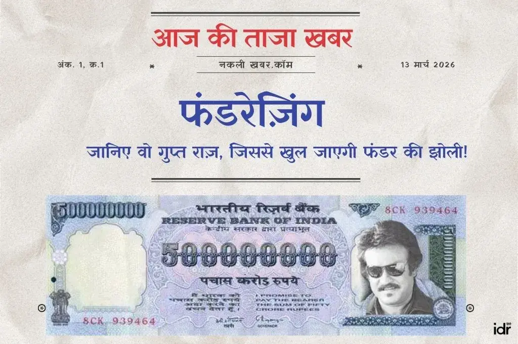पचास करोड़ के नोट पर रजनीकांत की फोटो_अखबार