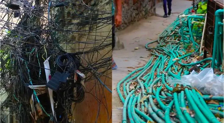 उलझे तार और केबल_जनसुनवाई